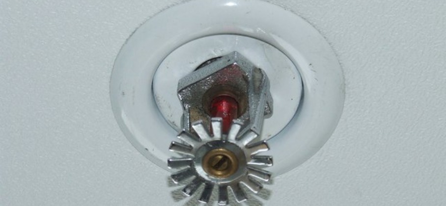 White Fire Sprinkler Head