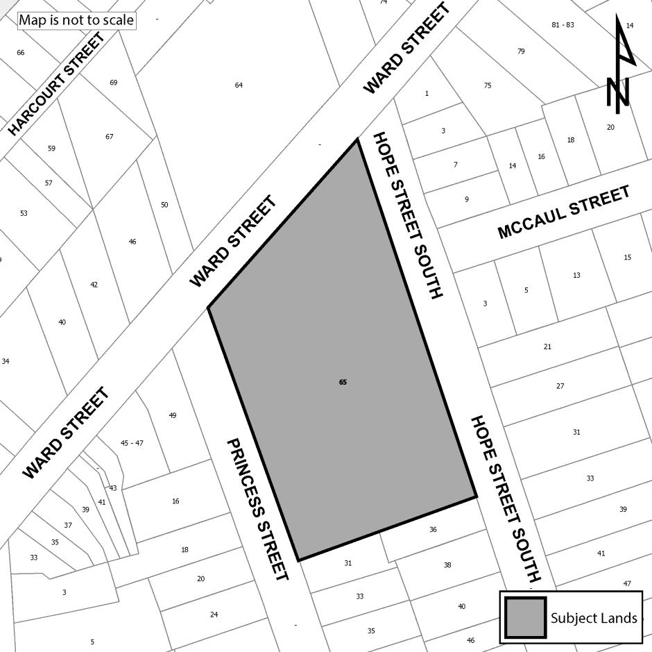 Map of 65 Ward Street