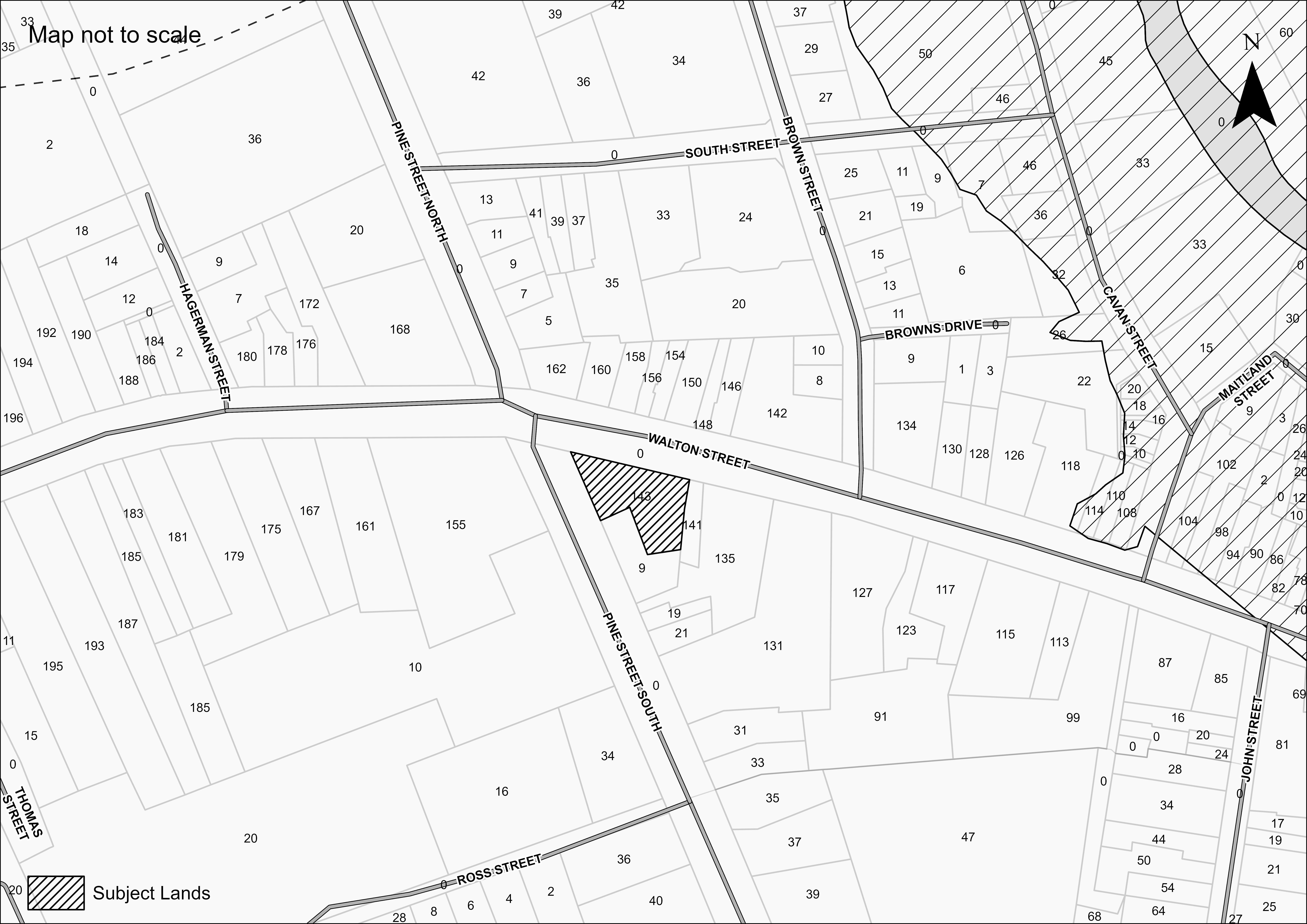 Map of Subject Lands