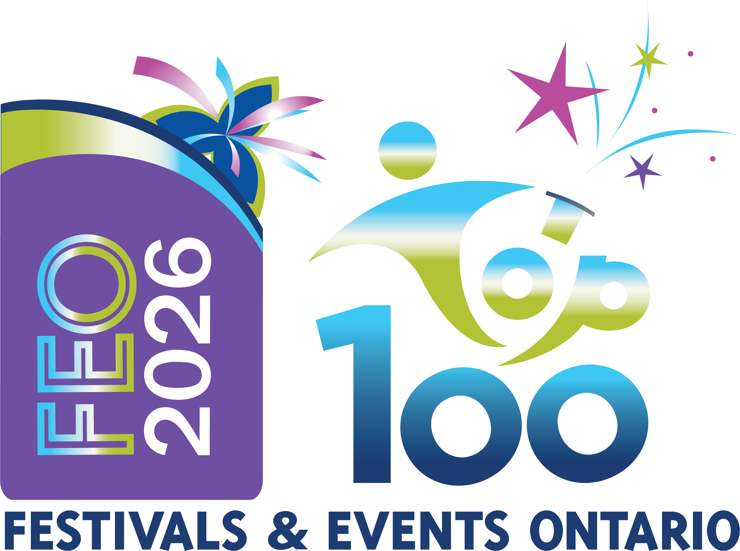 FEO Top 100 Festivals and Events Wordmark