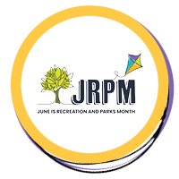 June is recreation and parks month wordmark