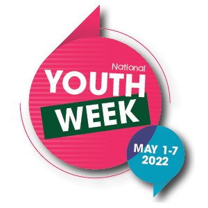National Youth Week - May 1-7, 2022 wordmark