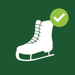 skate icon with closed icon