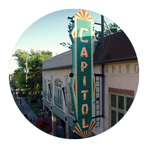 Exterior of the Capitol Theatre