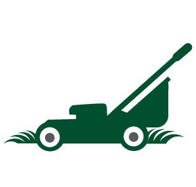 lawnmower and grass